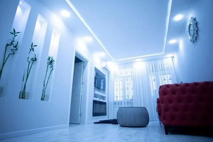 Image of beautiful and comfortable apartment in the city center in an architectural building